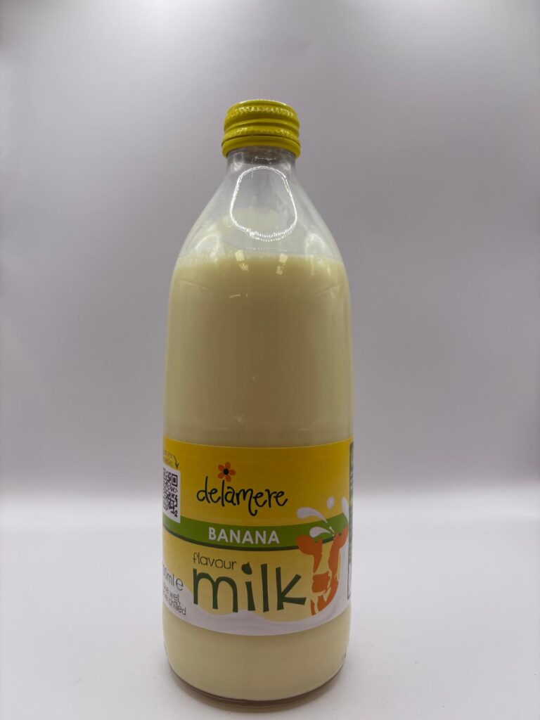 Banana Milkshake 500ml Glass £1.55