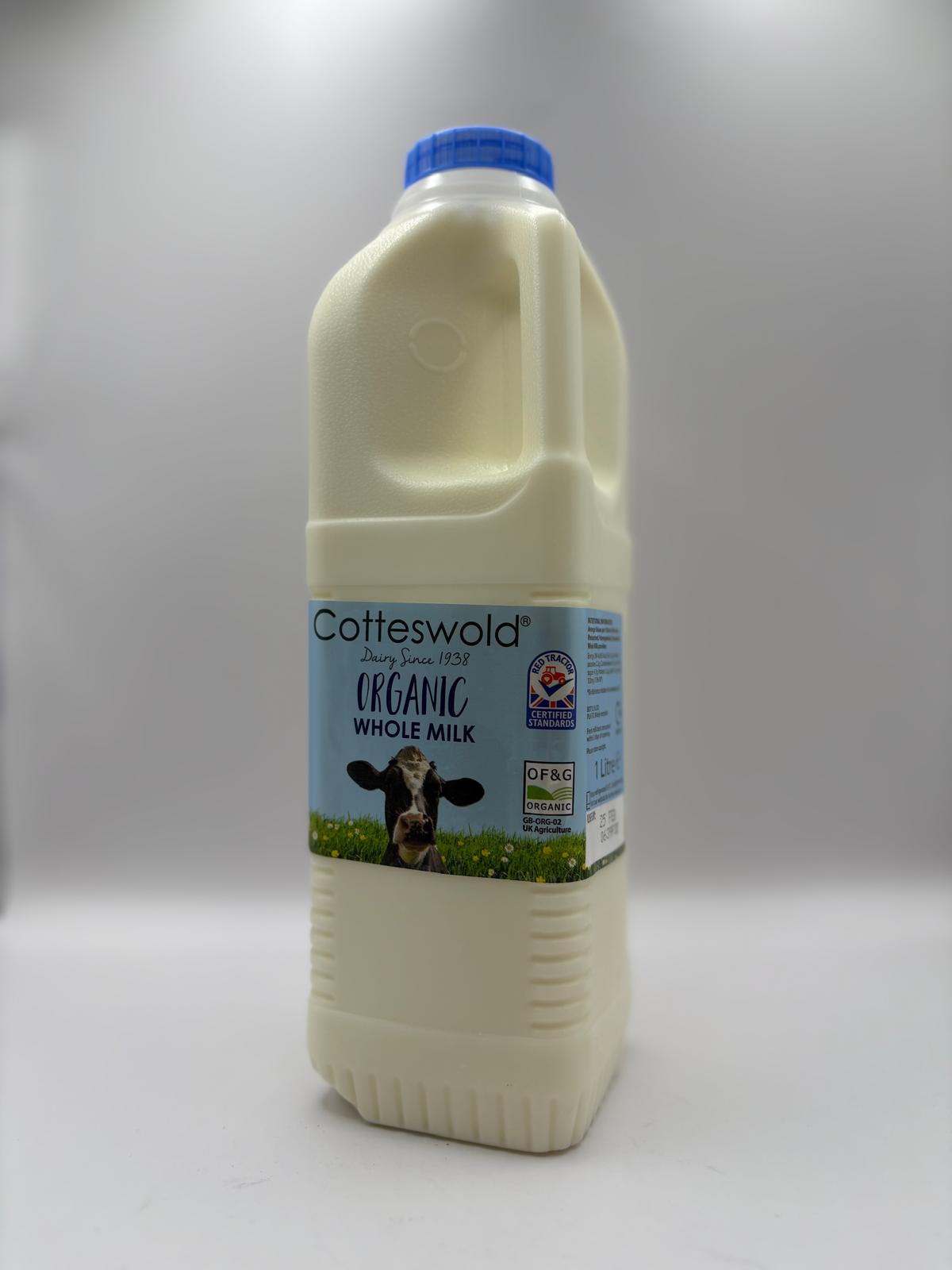Organic Whole 1ltr Poly £1.90