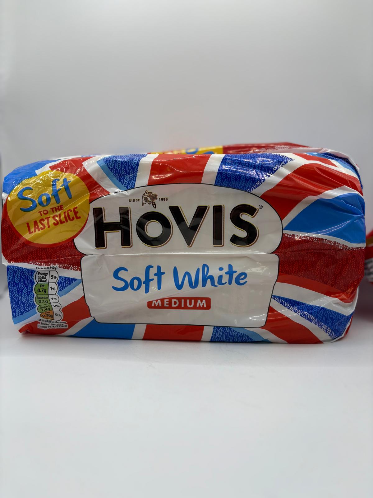 Hovis White Medium Slice 800g £2.15